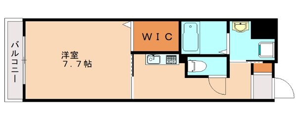 永犬丸駅 徒歩5分 5階の物件間取画像